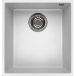 Elleci QUADRA100U WHITE 花崗岩廚房台下石盆 (白色)